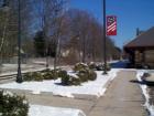 Exeter NH Train Track View - leaving the station - Exeter New Hampshire