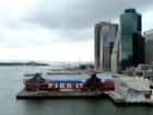 NY, NY: The South Street Seaport (Pier 17) in Lower Manhattan