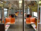 NY, NY: Empty Subway Car, how rare!
