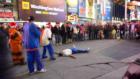 NY, NY: Times Square street performers