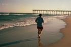 An October Jog on the Beach!
      Photo by Ginger Sala