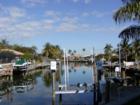 View down a Canal on Marco Island.