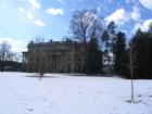 Vanderbilt Mansion Along Hudson River In Historic Hyde Park.