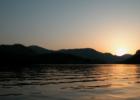 Sunset on Lake Lure NC