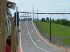 The top is Top Side...where stock, super stock and master cars are "launched" with racers 8 to 17!