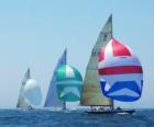 Twelve Meter Sailing In Newport,RI