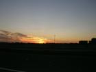 Sunset near Tampa International Airport