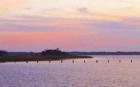 Sunset viewfrom Ft Fisher Air Force Station Photo by Ginger Sala