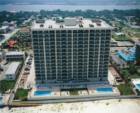 Shot Taken From The Air Of Towers Grande In Daytona Beach Shores, Florida