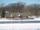 Lake Ellyn Boat House in the Winter