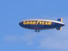 The Goodyear Blimp Circling the Daytona Speedway just before the Gatoraide Duel Feb. 15, 2007