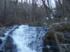 Frozen Crabtree Falls New Year's Day