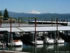 Camas meets The Columbia River and Mt. Hood. 