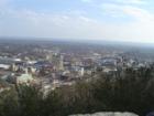 Overlooking the city.