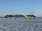 A little ice out there today