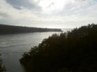 The incoming clouds at Deception Pass on February 17, 2007.