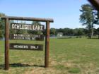 Beautiful Schlegel Lake in Washington Township, New Jersey In The Pascack Valley area of Bergen County