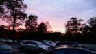 Woodbury, NY: A beautiful sunset and clouds at Crossways Park Business Park, what a nice end to a long day!