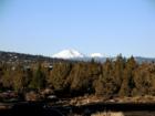 View from new subdivision in NE Bend ~ Awbrey Butte and Mt Bachelor in the background ~ What a beautiful February day!
