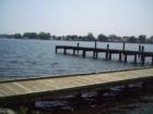 View into Bear Creek from Dundalk pier