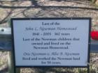 Whats left of the Newman Homestead