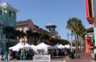 Street market in Celebration.