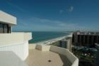 View to the beach from Sandcastles II top floor.
