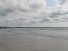 Calm beach at Wells Beach.