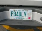 Funny license plate...