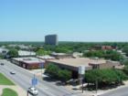 View of Abram St. from the roof of the City Hall 