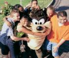 Taz at Six Flags