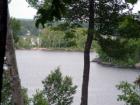 There are four islands on Drews Lake...Looking from little sand cover toward little lake entrance.