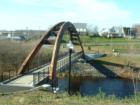 The New Foot Bridge Leading Into Houlton!