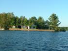 Drews is 1057 acre large! This point lot is in Linneus but most of north shore is in New Limerick!