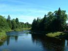 The Mattwamkeag River winds in by this Bell's Ledge camp in Glenwood Plantation!
      Turn in by the picnic area!