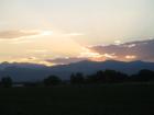 Mountain Scene from High Plains Village.