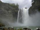 Snoqualmie Falls from the base of the falls.