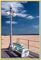 Avon is a lovely place to catch the ocean breeze while you sit on an oceanfront bench