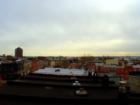 View of Baltimore's Harbor from rooftop deck of a townhome in Canton neighborhood