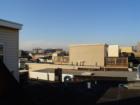 View of Oriole Park at Camden Yards from rooftop deck of townhome in Federal Hill neighborhood