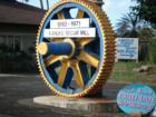 Kahuku - A big gear from the old Kahuku Sugar Mill