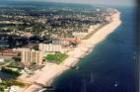 There are many condos built along the Long Branch shore right on the beach