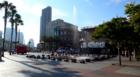 San Diego, CA: Fountains at the entrance to the Historic District