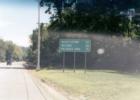 Route 46 mileage sign, Columbia