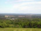 View from Littleton Ridge also known as Haggery Ridge.  Cary Lake at bottom of hill.