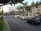 Kalakaua Ave. facing east