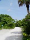 Barefoot Beach trail to the Gulf of Mexico, FL