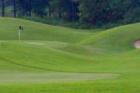 Looking down the fairway of the 3rd hole at Black Bear Golf Club.