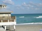 South Side of pier at Juno Beach is a local surfer spot.