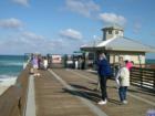 The pier at Juno Beach.